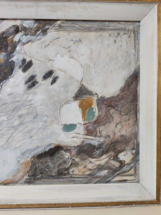 Tablou Bradut Covaliu - Sloiuri de zapada 1979, evaluat  la 4600 lei