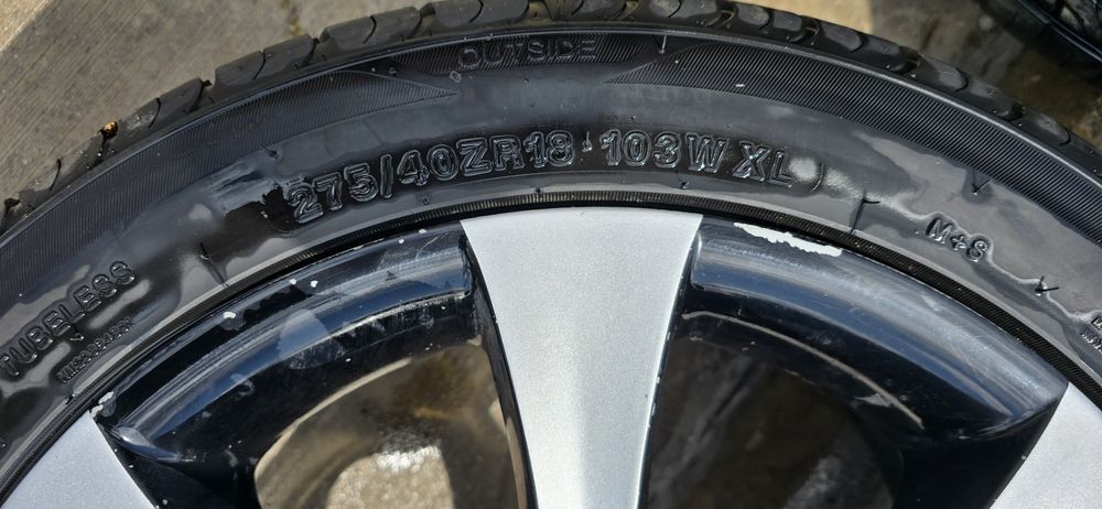 Джанти с гуми за Бмв 5x120 , 18ки , BBS , Спорт пакет