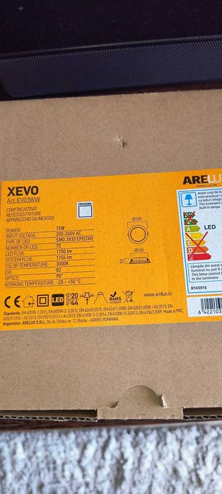Vand lampa spot încastrată XEVO 18w si 15w