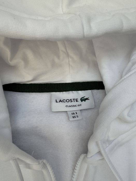 Мъжко! Чисто ново оригинално горнище с цип Lacoste Classic fit