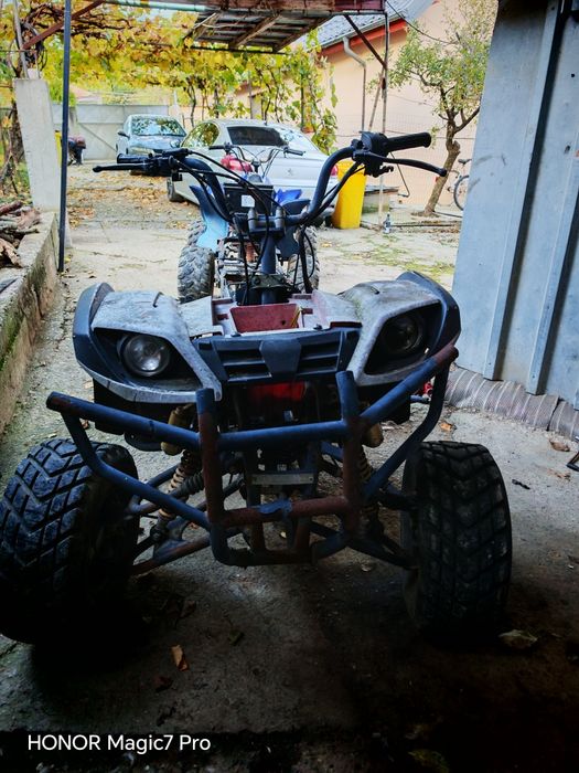 Cadru cu motor și roti ATV 200cc