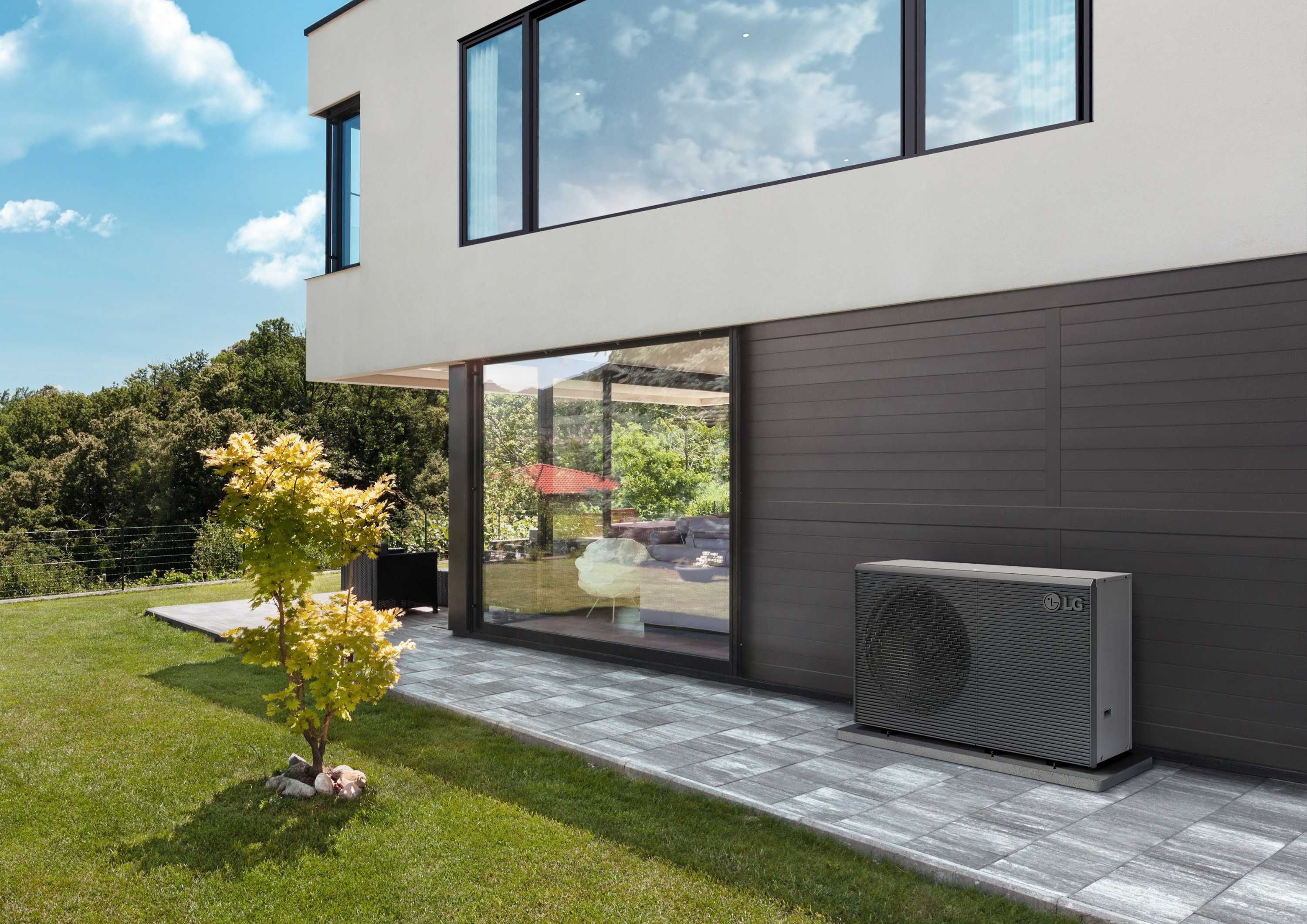 9/12/14/16 kw Термопомпа с контрол бокс LG THERMA V Monobloc