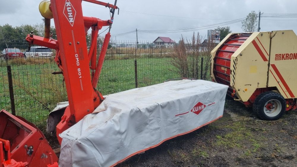 Krone 150 presa Deutz Fahr 490