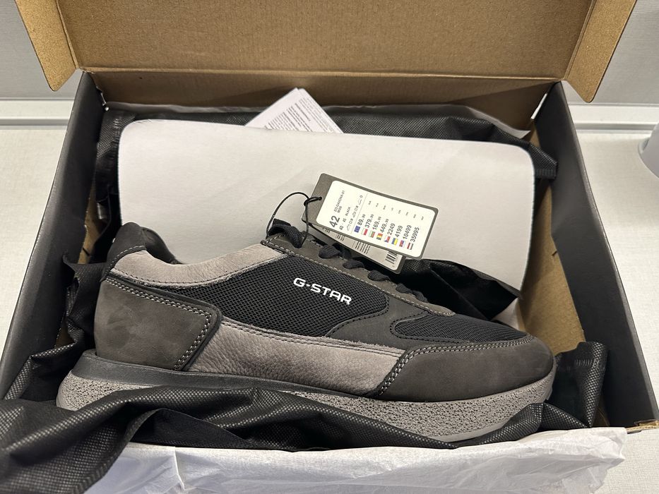 G-STAR RAW  42 номер стелка 27см ЧИСТО НОВИ