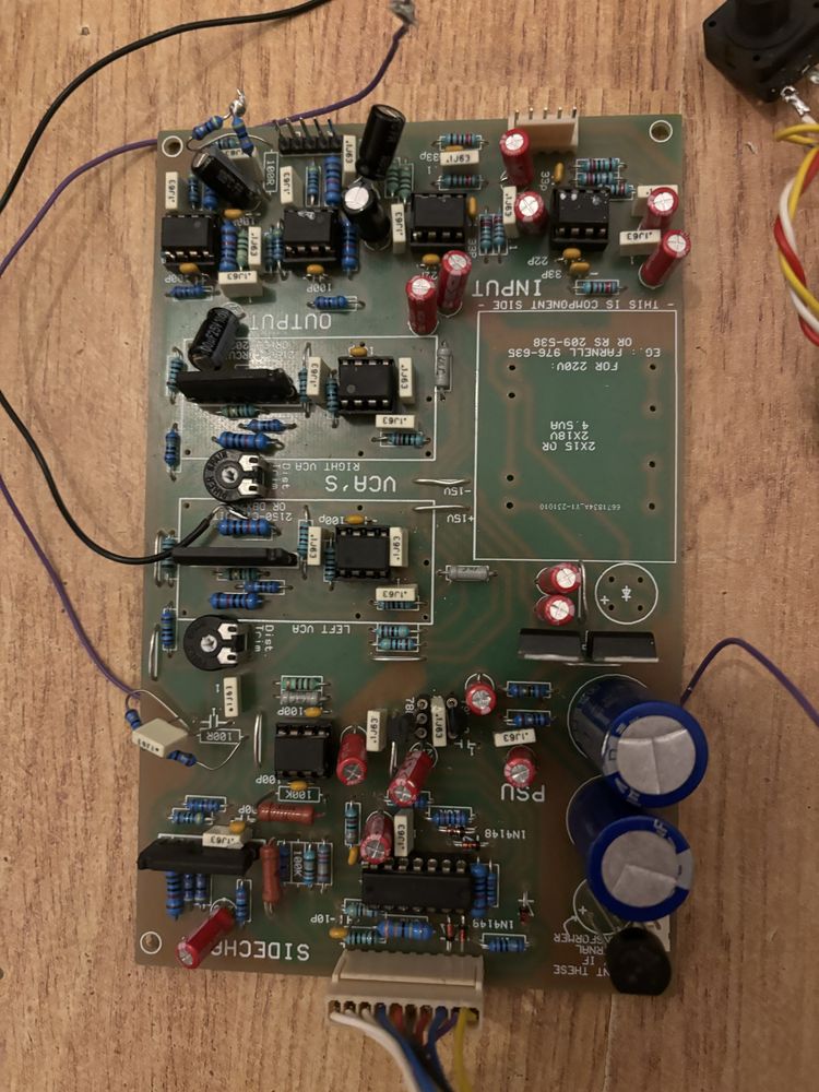 SSL bus compressor PCB complet