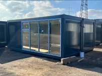 Vand Containere birou monobloc imbinate vestiar sanitar modular paza