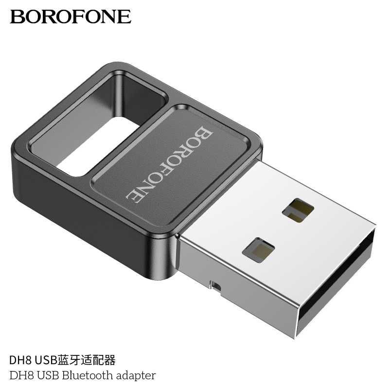 Borofone DH8 Adapter Usb to Bluetooth v5.1 multi-device speed 3.0 Mbps