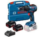 Masina de gaurit Bosch GSB 18V-55, 18 V, 2x4,0 Ah, set, L-Boxx