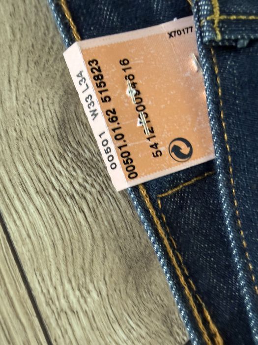 Blugi LEVIS 501 Indigo Barbati | Marime 33 x 34