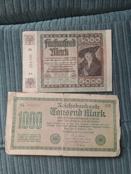 Стари банкноти не са български