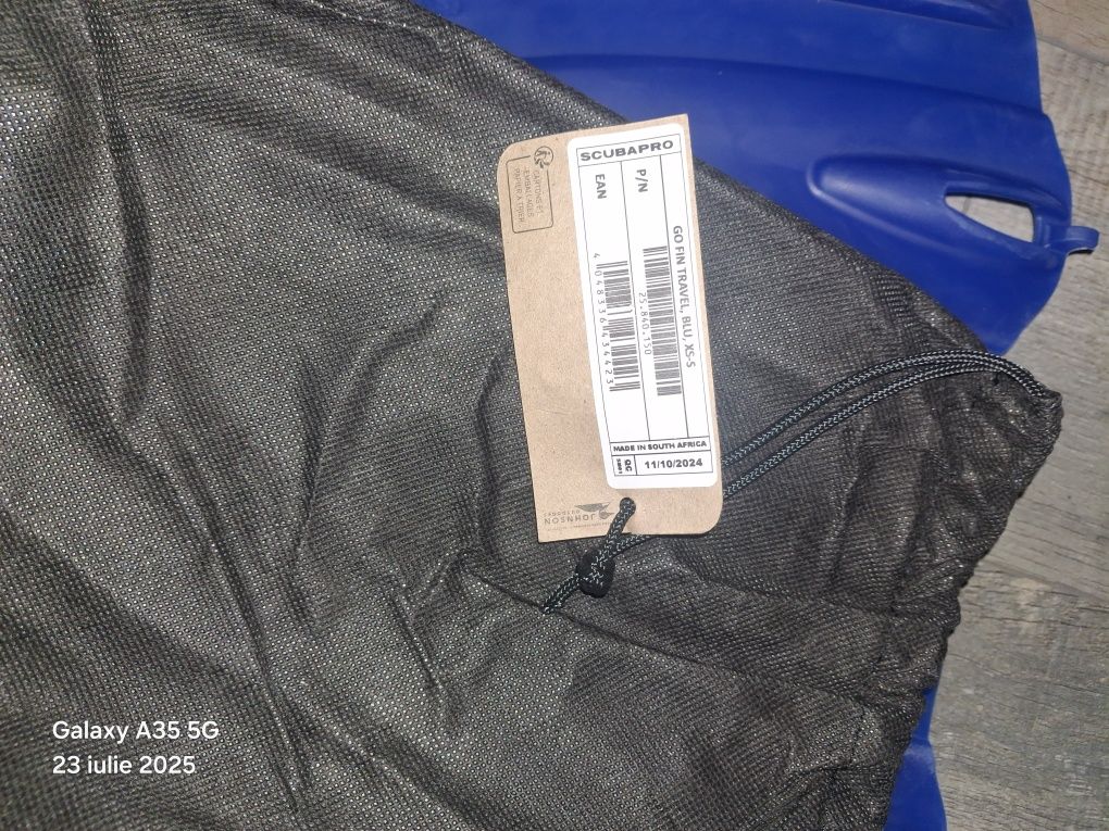 Labe scufundari Scubapro Go Fin travel