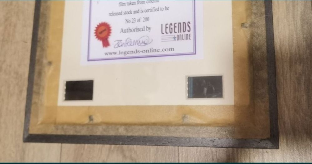 Tablou The Bourne Ultimatum cu bucăți din peliculă film cell original