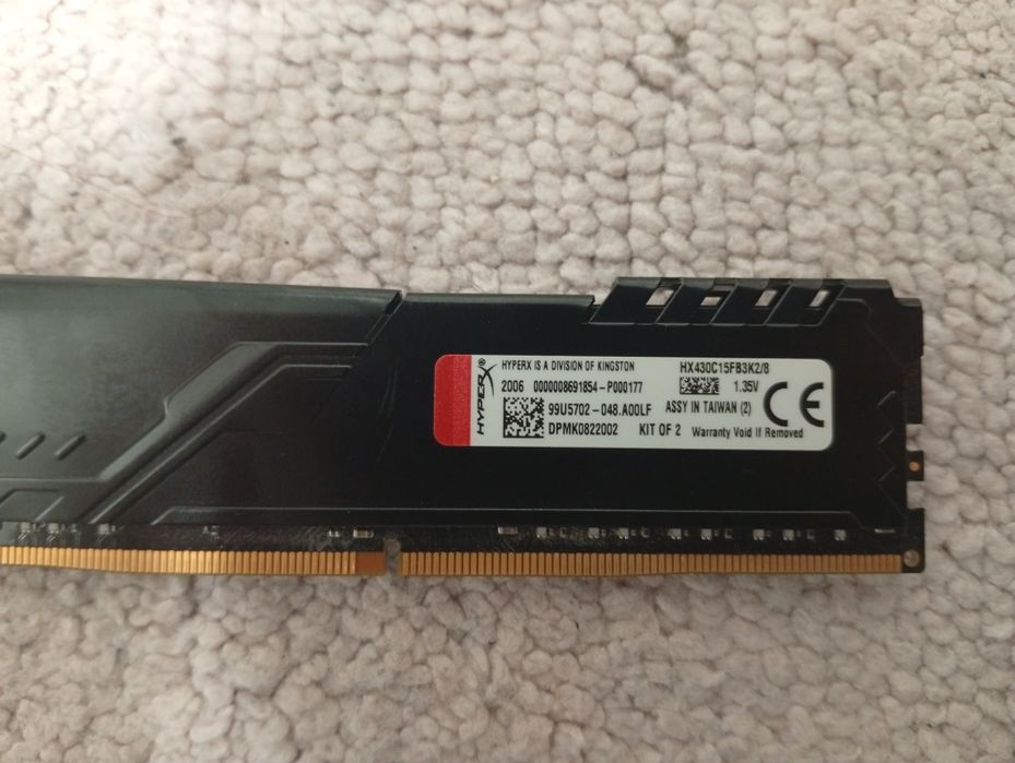 Hyperx fury RAM ddr4 4x4 2400 mhz