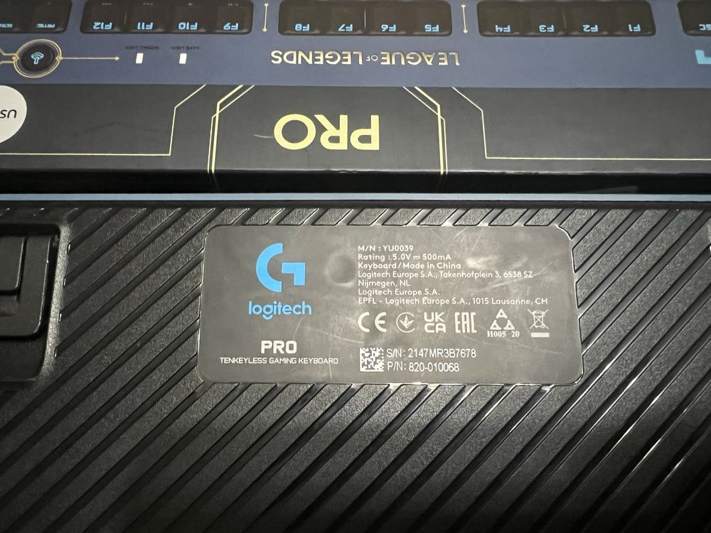 Клавиетура Logitech G Pro League of Legends Edition