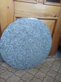 Гранитная плитка круглая, диаметр 48 см