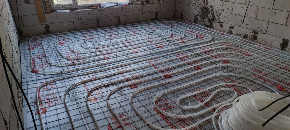 Теплый пол, Отопление.