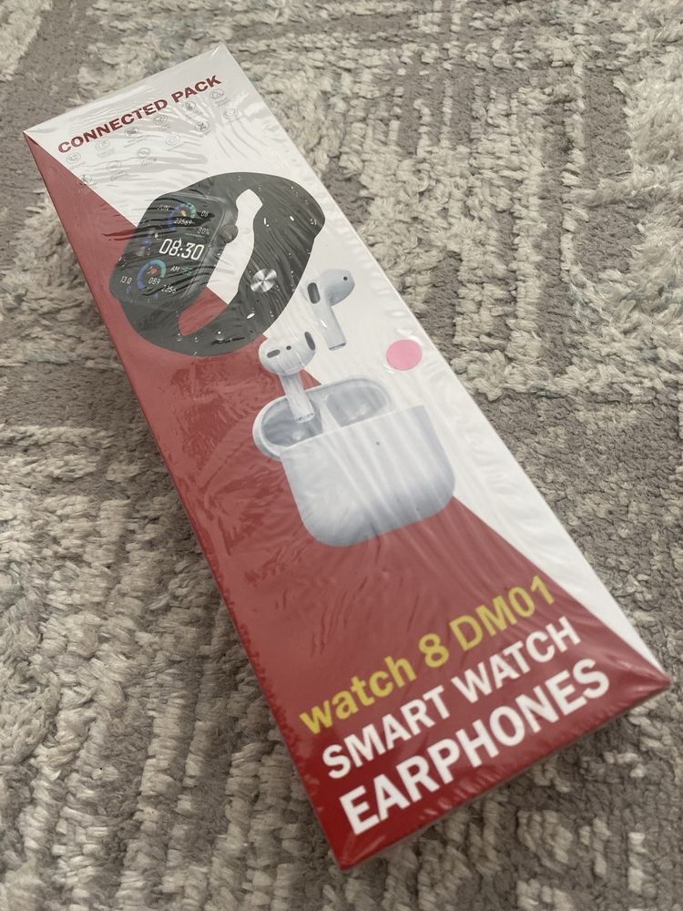 Smartwatch 8 DM01 + Earphones