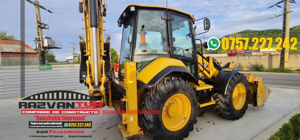 Buldoexcavator de INCHIRIAT ( 4 cupe + PICON)