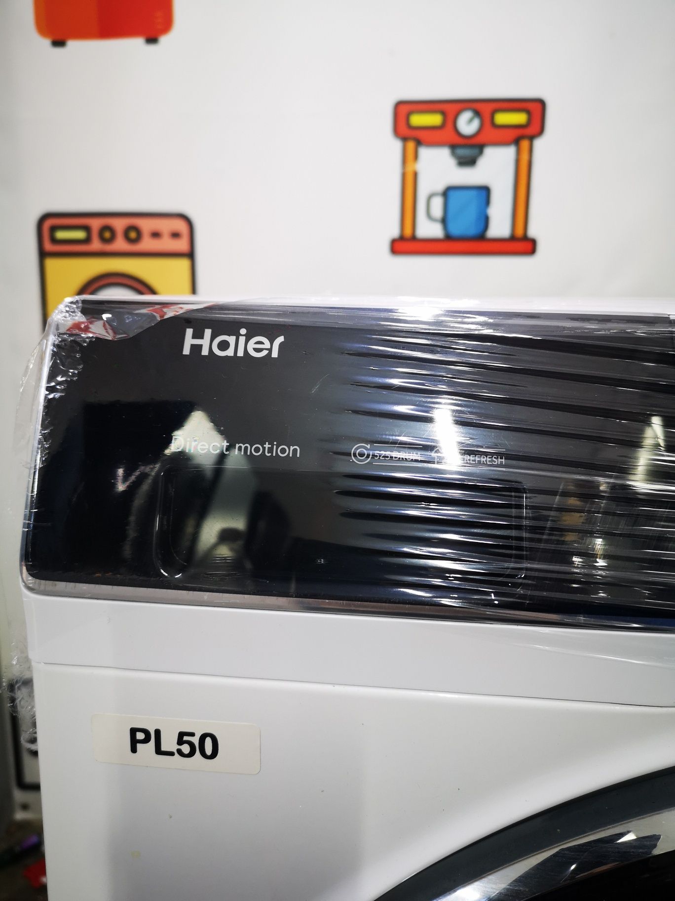 Mașina de spălat Haier seria 7 12kg cu uscator import Germania PL50