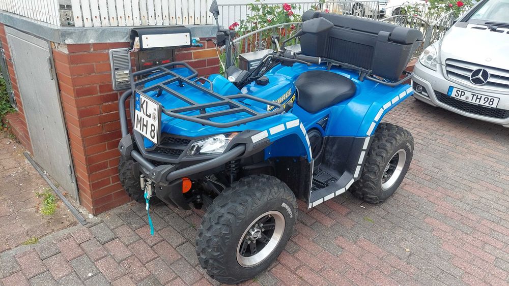CF MOTO 450 S, doar 689 km