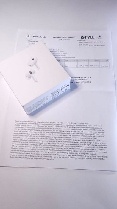 Apple AirPods pro 2 originale - Factura, Garantie, cadoul perfect