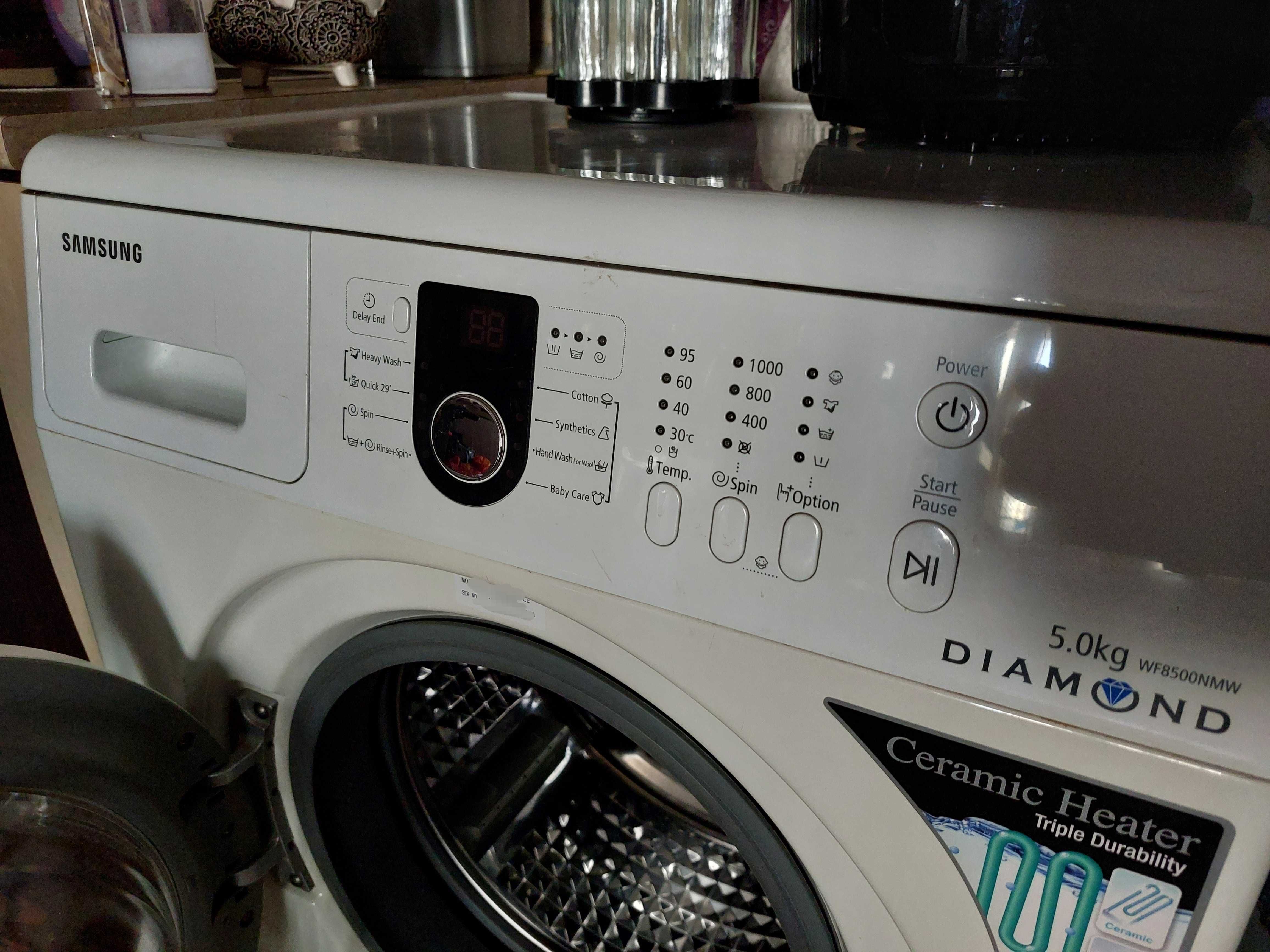 Пералня Samsung Dimond WF8500NMW