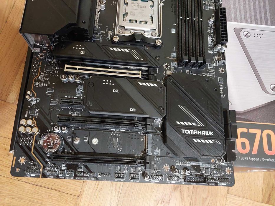 Ryzen 7 7800X3D + MSI X670E Tomahawk Wi-Fi, АМ5