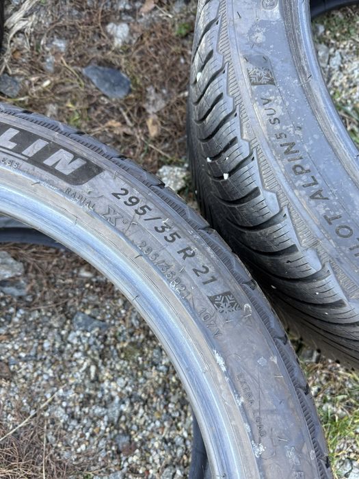4 cauciucuri de iarna Michelin 295/35/21 an 2021