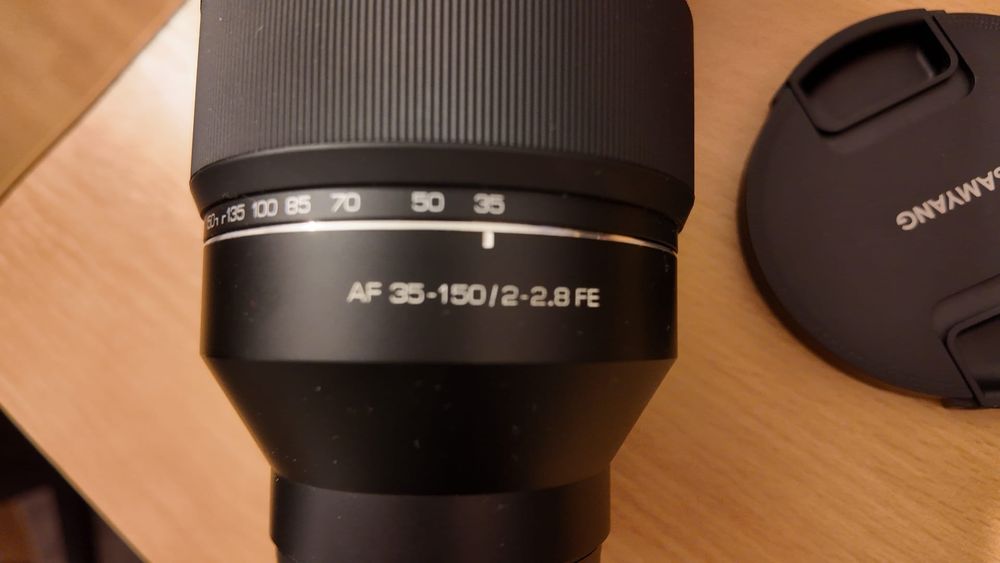 Obiectiv samyang 35-150mm 2-2.8