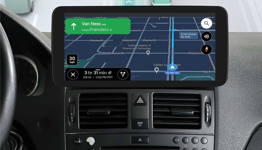 Mercedes C class W204 [2006-2011] 10.25" Мултимедия Навигация Android