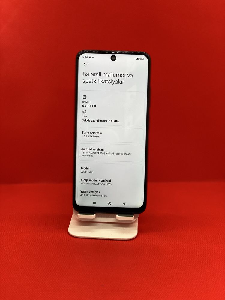 Redmi Note 11s 128/6+6 Gb