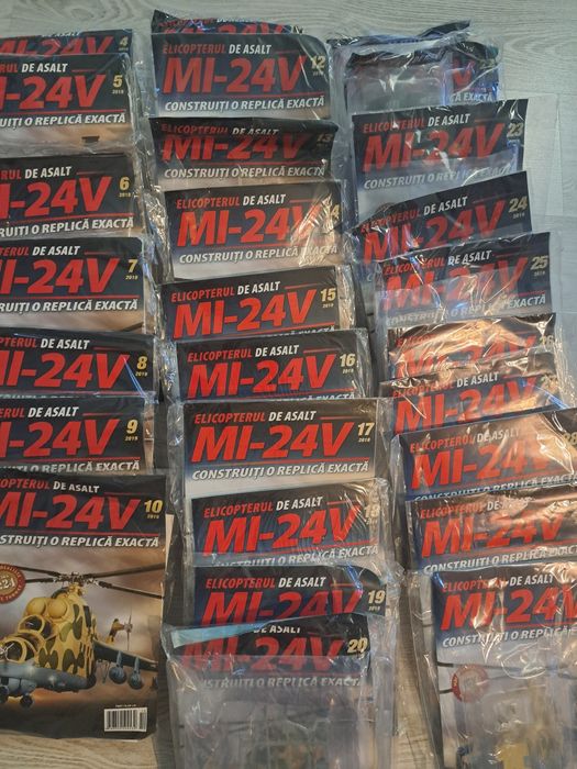 Vând numere din colecția Elicopterul de asalt MI-24V