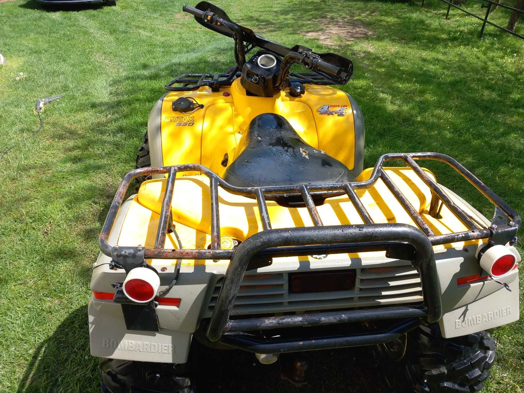 Atv bombardier quest 650 4x4