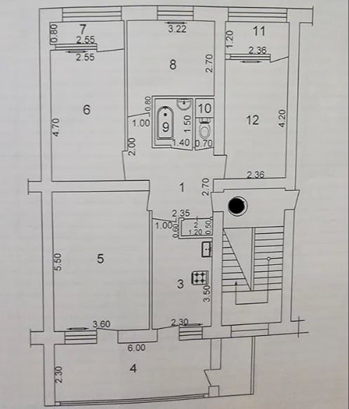 Кв.в центре под рем,4/4/4,на Ц-1, ор-р Бон