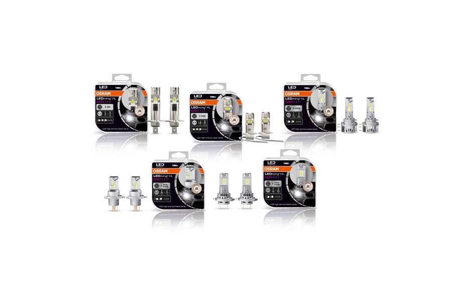 LED крушки OSRAM LEDriving HL EASY H1/H3/H4/H7/H15/H18/H19-12V-6500K