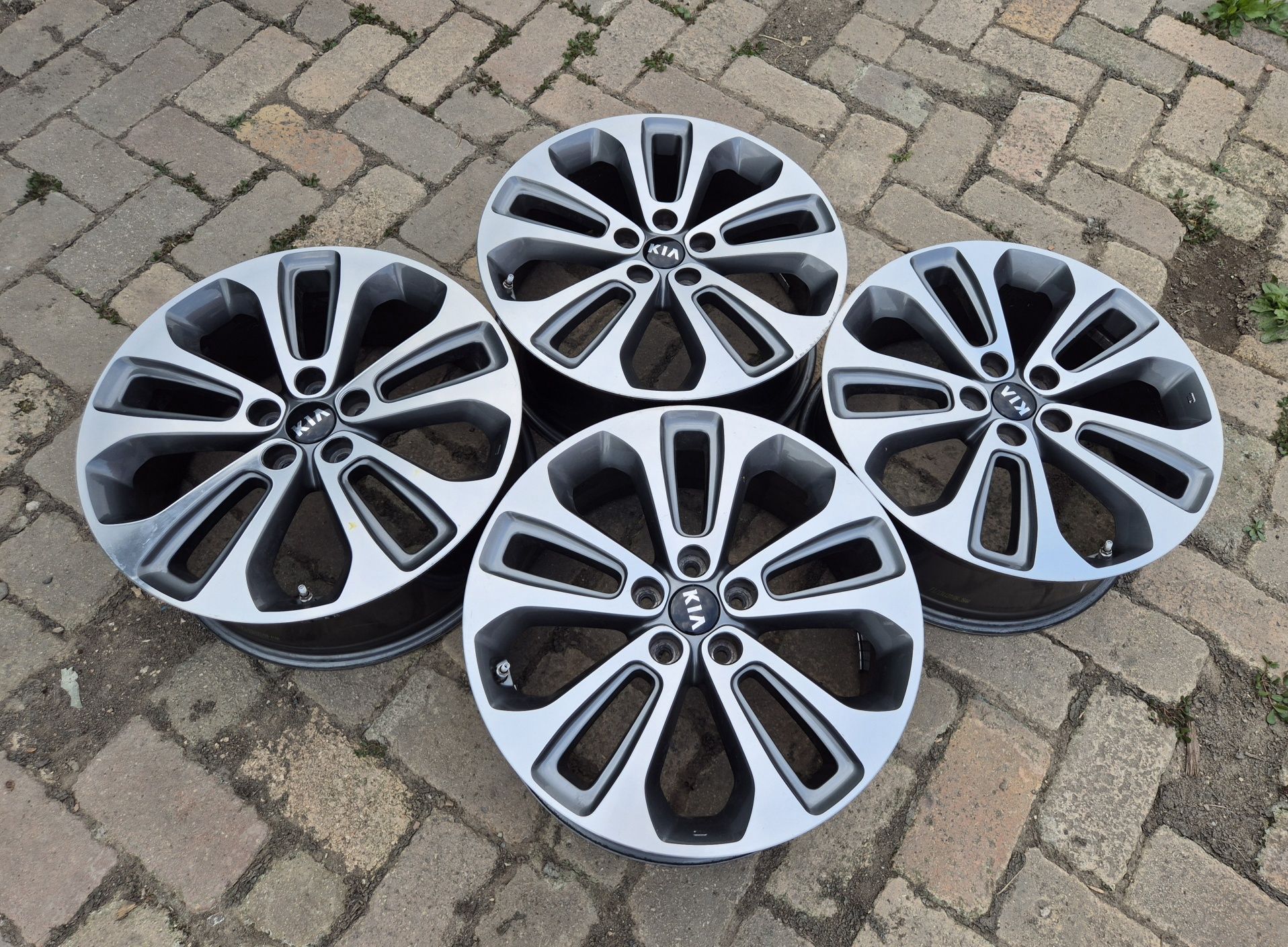 Set jante Kia originale + senzori R19 seria 7.5Jx19 ET50,5 - 5x114,3
