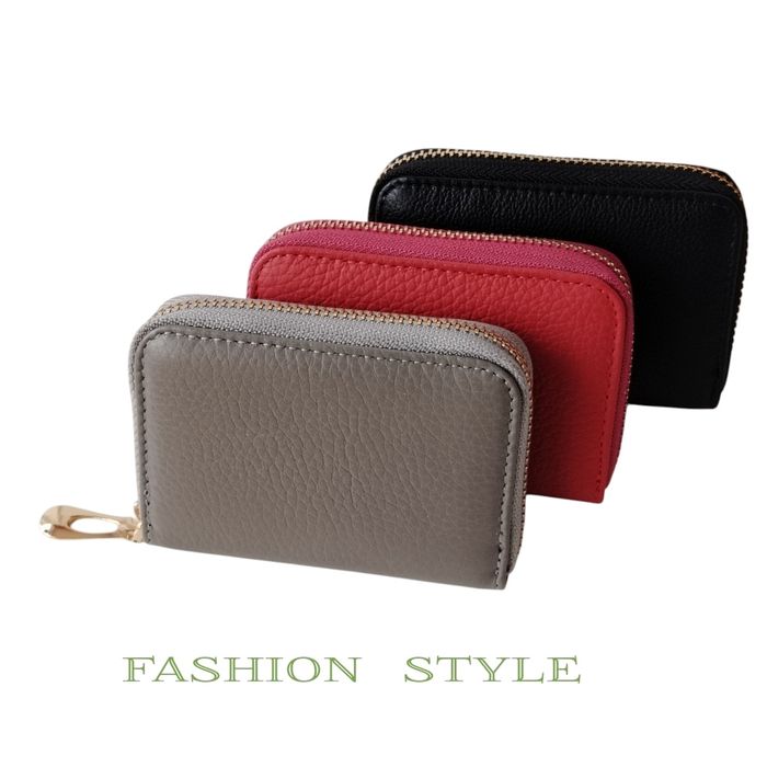 Калъф за документи от естествена кожа