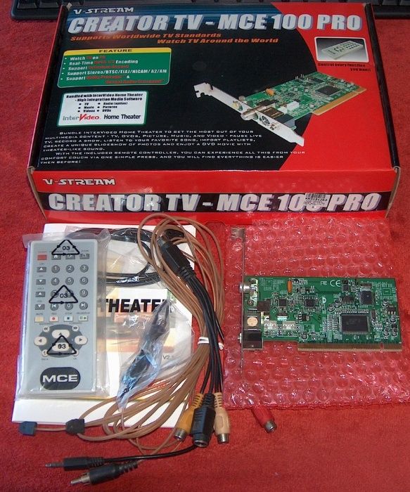 tv tuner pci Creator tv - mce100pro