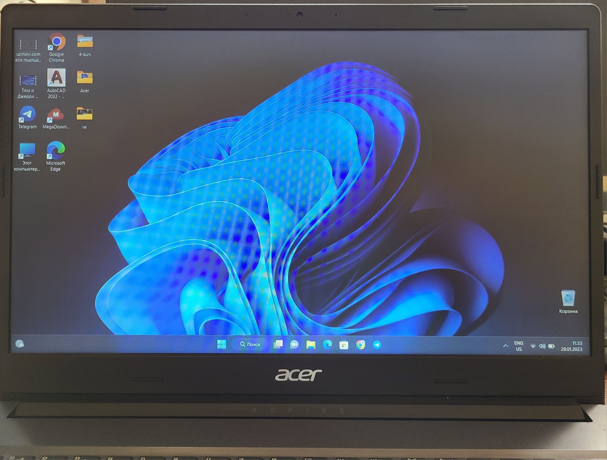 Acer core i7 Windows 11 srochniy sotiladi