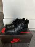 Air Force 1 Triple Black Leather