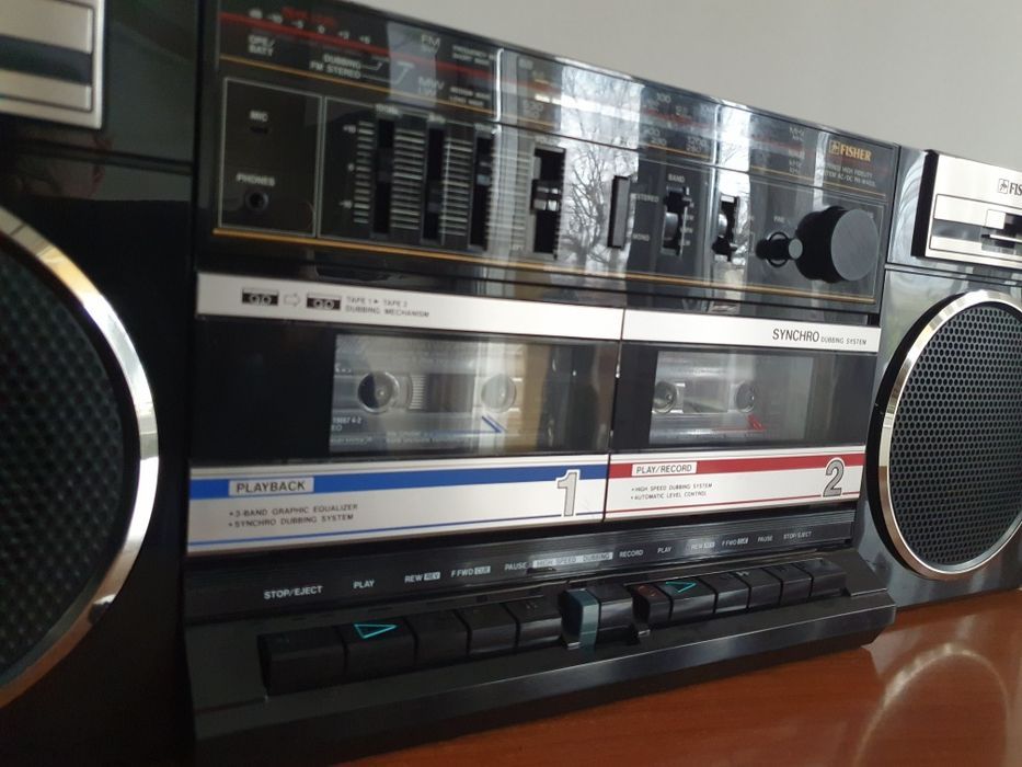 Radiocasetofon Fisher Impecabil pentru colectionari