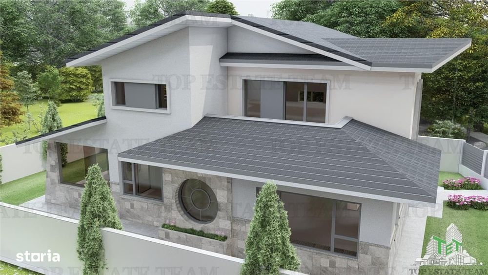 Vila superba in lucru, in zona exclusivista ROSU-DUDU-PADURE, 580 mp t