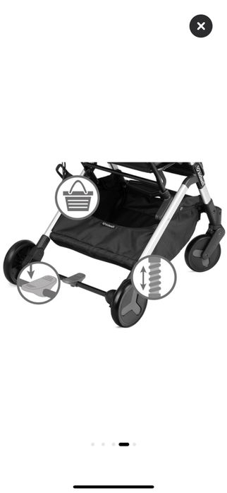 Carucior sport usor, pliabil (poate fi luat la bortul aeronavei)