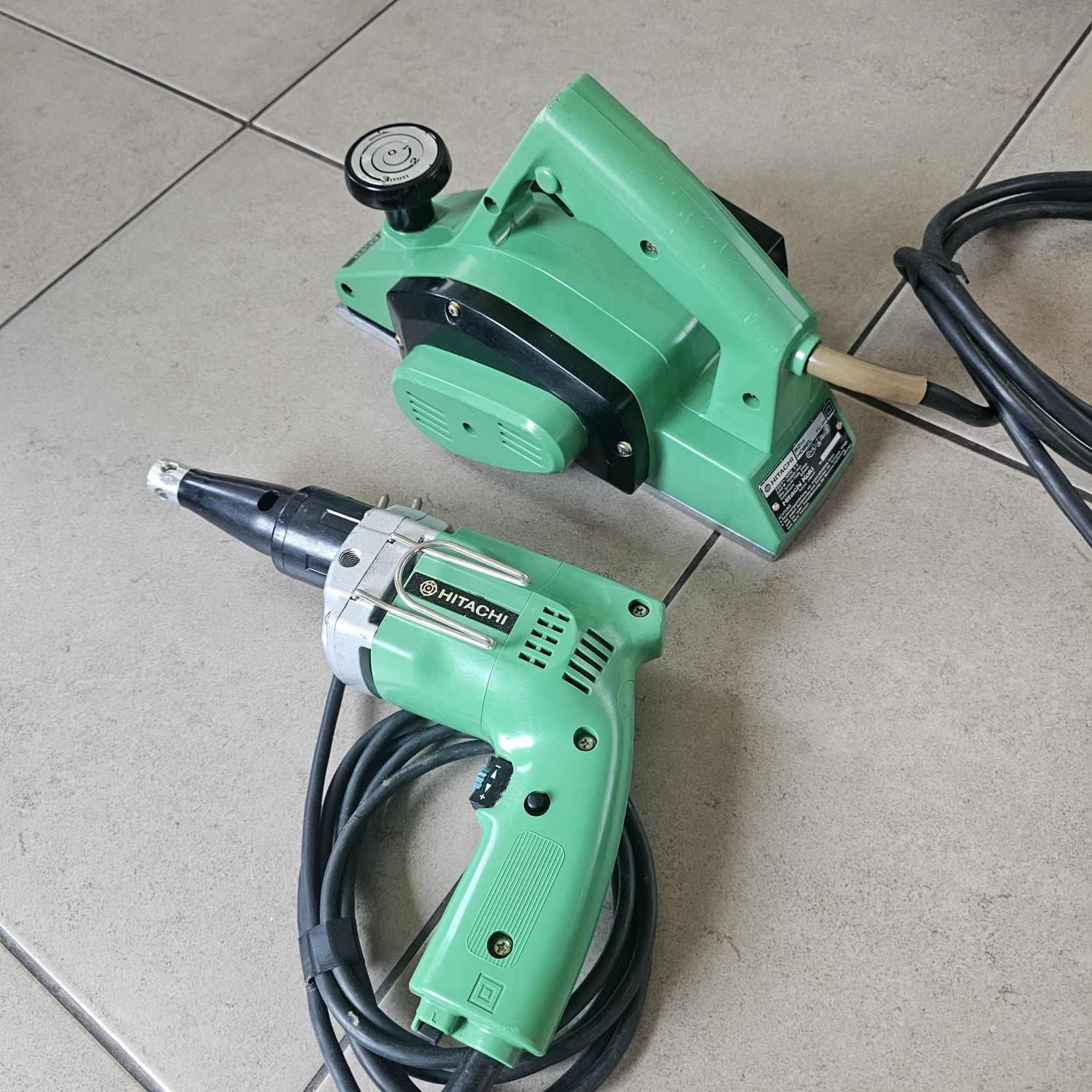 Masina rindeluit(rindea electrica)/Șurubelnita rigips Hitachi/Hikoki