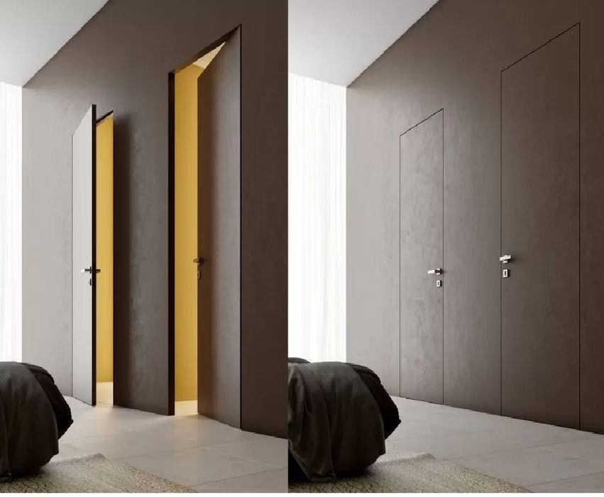 Скрытые двери на заказ