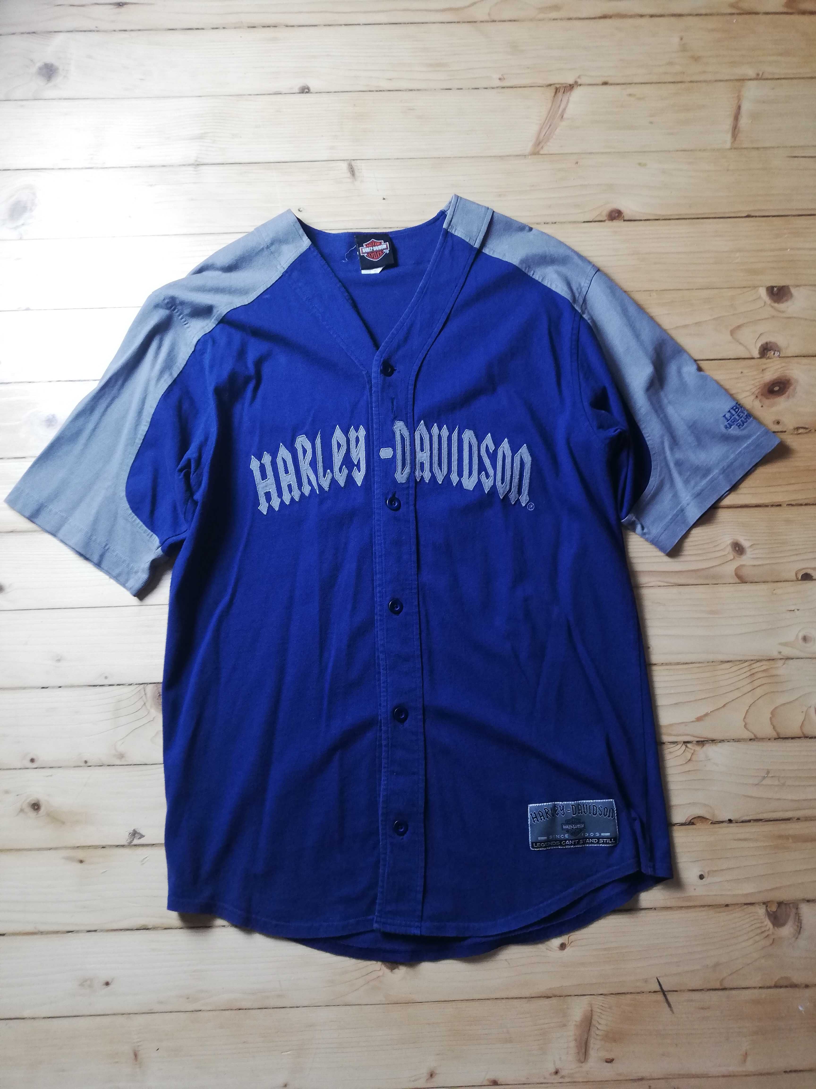Harley - Davidson - Baseball Jersey - Super Rare Edition - Size L