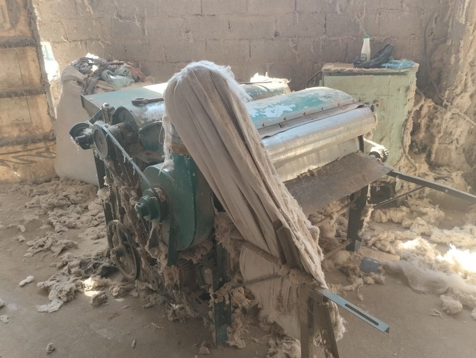 Paxta tozalash aparati