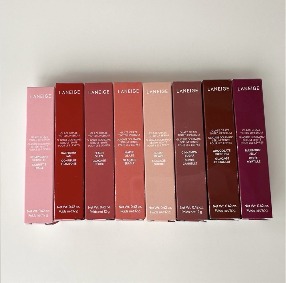 Laneige гланц серум Glaze Craze Lip Serum | Оригинални Различни нюанси