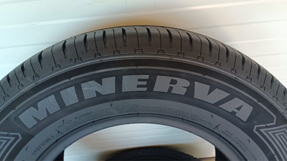 2бр гуми 215/75/16C/Minerva Transport rf19/dot4821/8,5мм