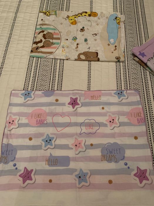 Калъфки за бебешки възглавници